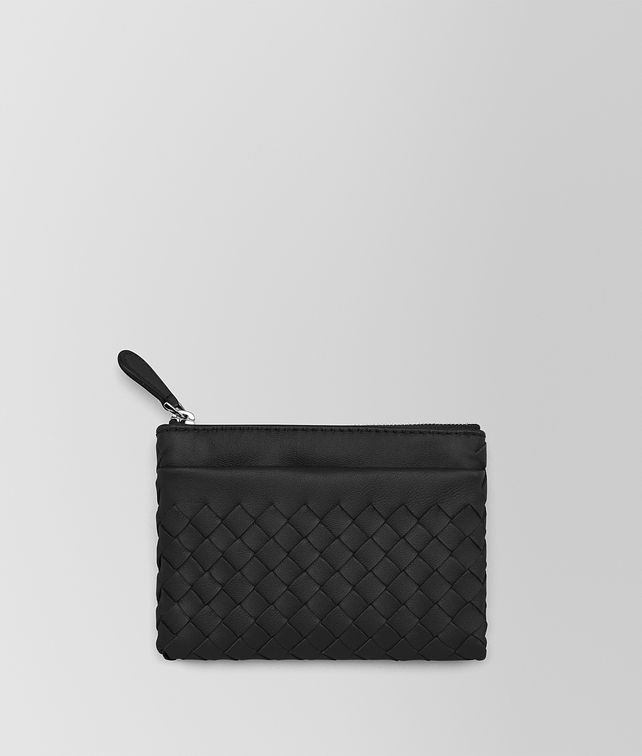 BOTTEGA VENETA NERO INTRECCIATO NAPPA KEY CASE Other Accessories E fp