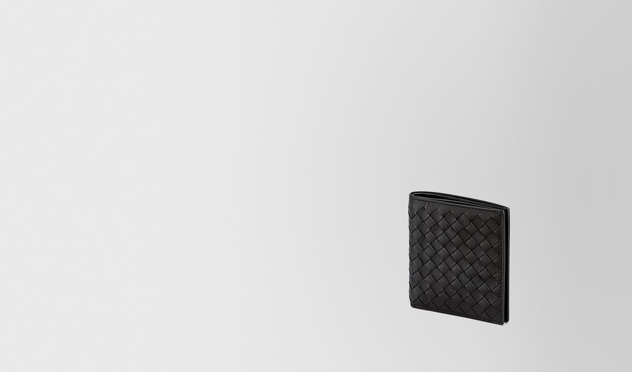 nero intrecciato wallet landing