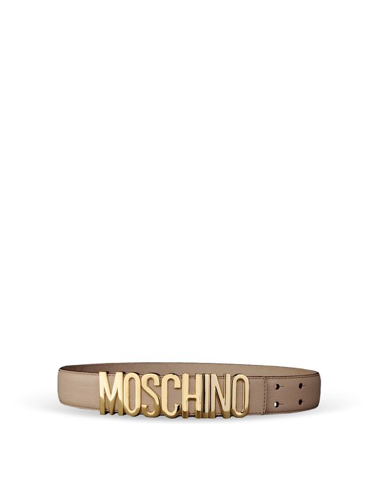 Leather Belt Woman MOSCHINO Leather Belt Woman MOSCHINO