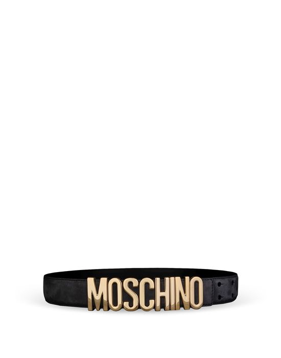 Leather Belt Woman MOSCHINO Leather Belt Woman MOSCHINO