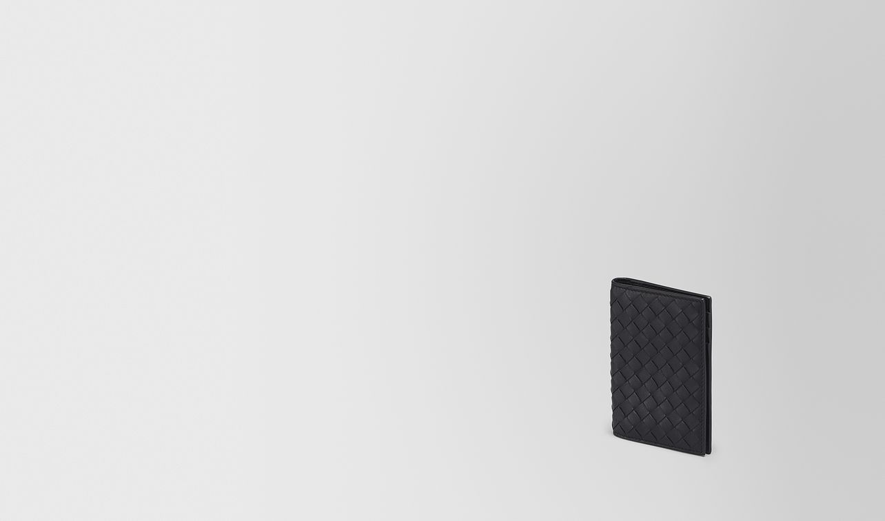 card case in nero intrecciato vn landing