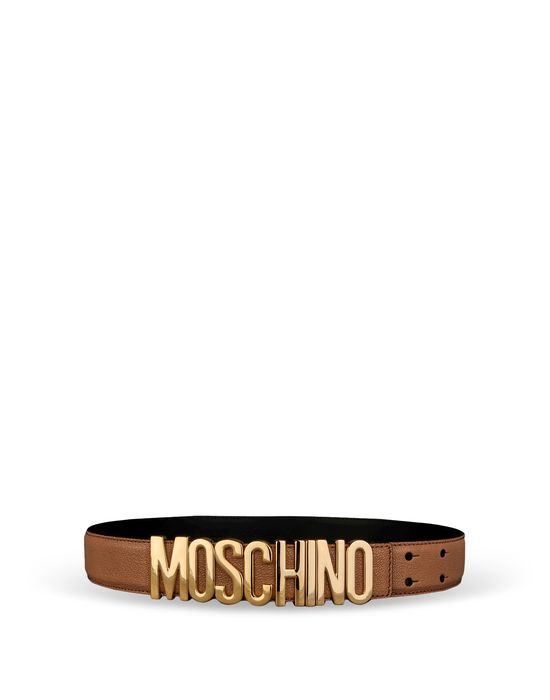 Leather Belt Woman MOSCHINO Leather Belt Woman MOSCHINO