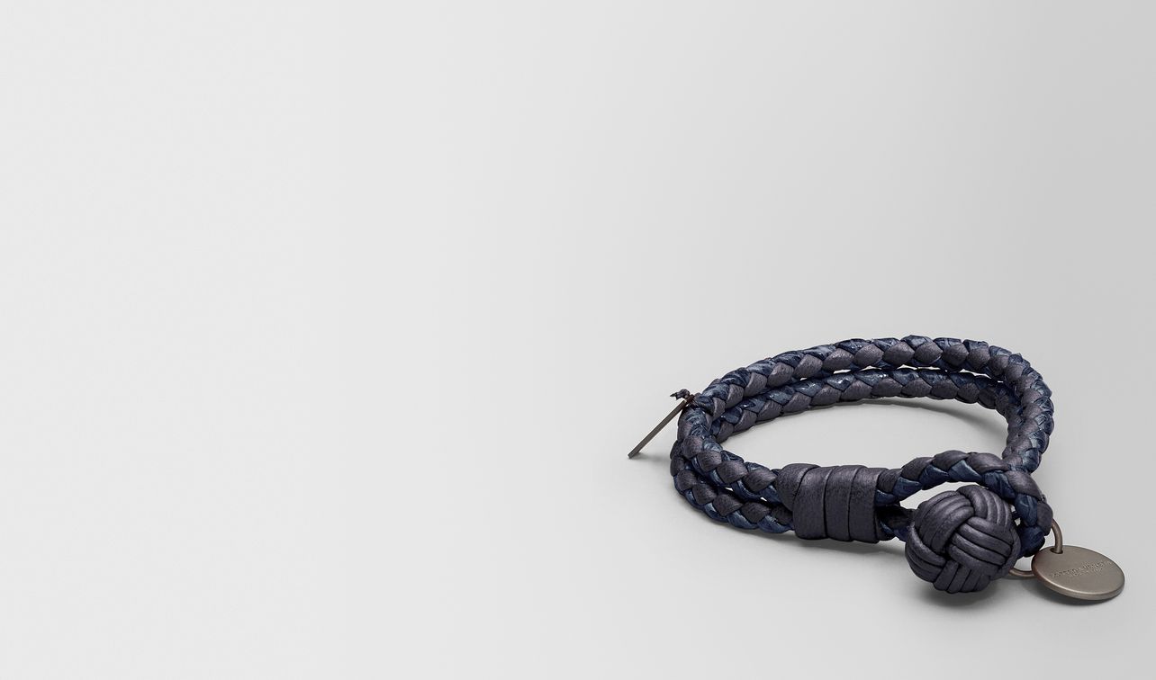 bracelet in tourmaline intrecciato nappa and ayers landing