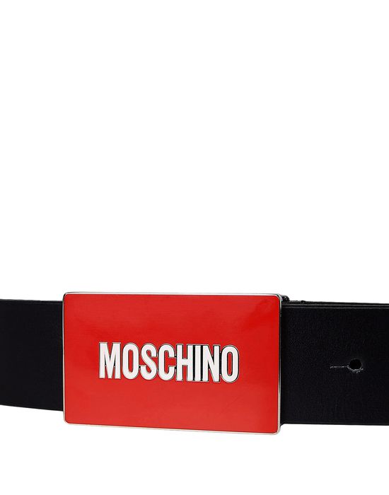 Moschino Men Leather Belt | Moschino.com