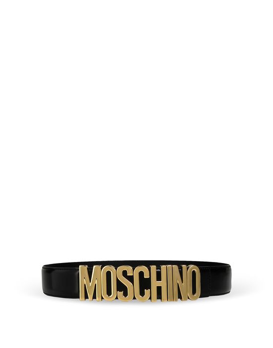 Leather Belt Woman MOSCHINO Leather Belt Woman MOSCHINO