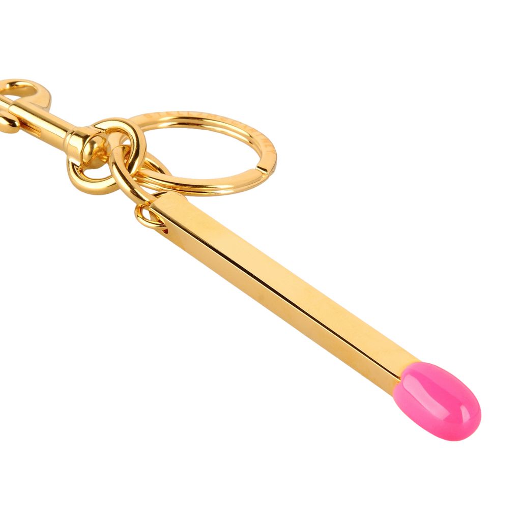 Fuchsia Match Key Ring Stella Mccartney