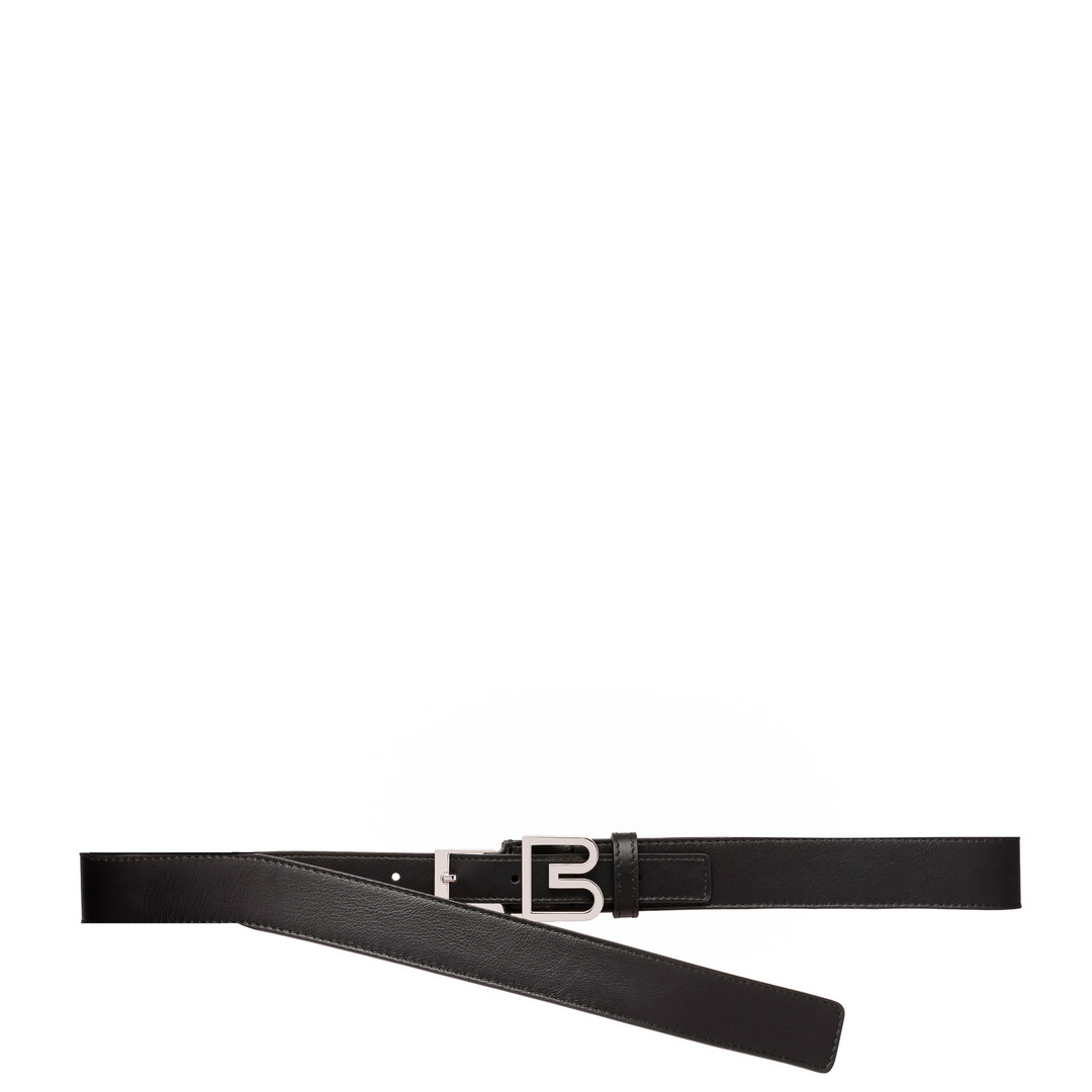 Balenciaga B Belt | Black | Men's Belt