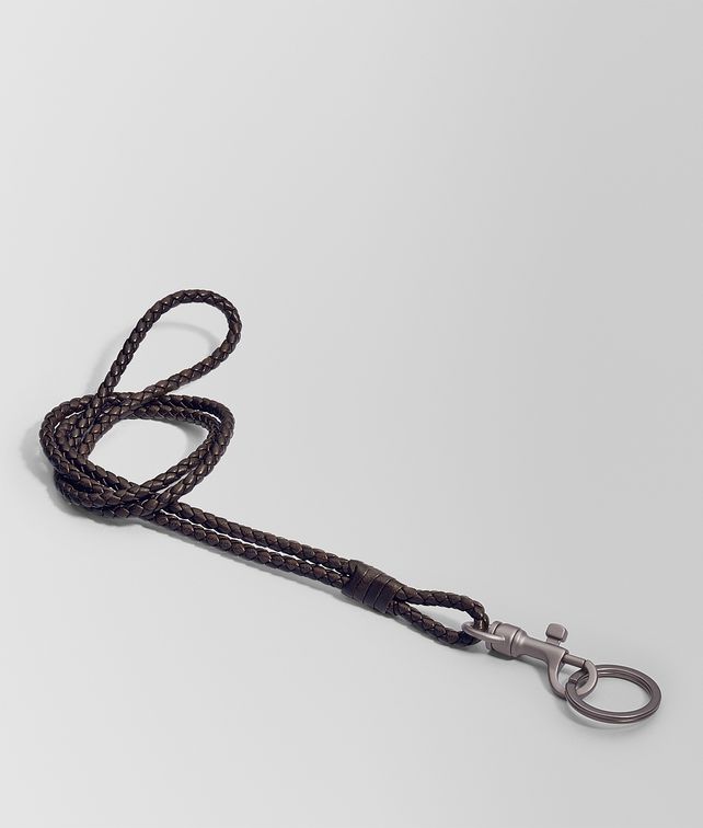 BOTTEGA VENETA ESPRESSO INTRECCIATO NAPPA KEY RING Keyring or Bracelets E fp
