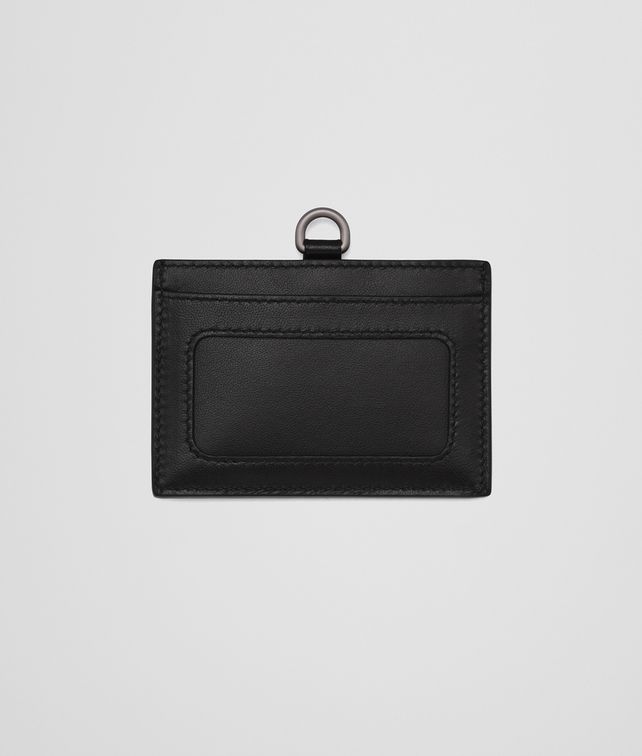 BOTTEGA VENETA CARD CASE IN NERO INTRECCIATO NAPPA Other Accessories E fp