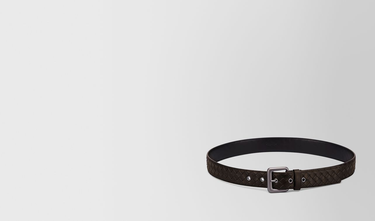 belt in espresso intrecciato vn landing