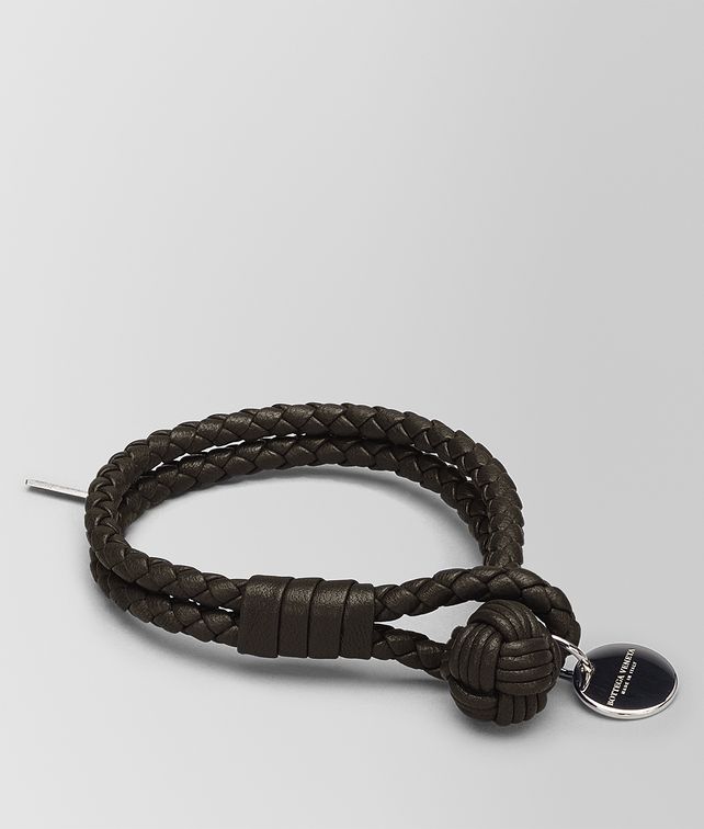 BOTTEGA VENETA ESPRESSO INTRECCIATO NAPPA BRACELET Keyring or Bracelets E fp