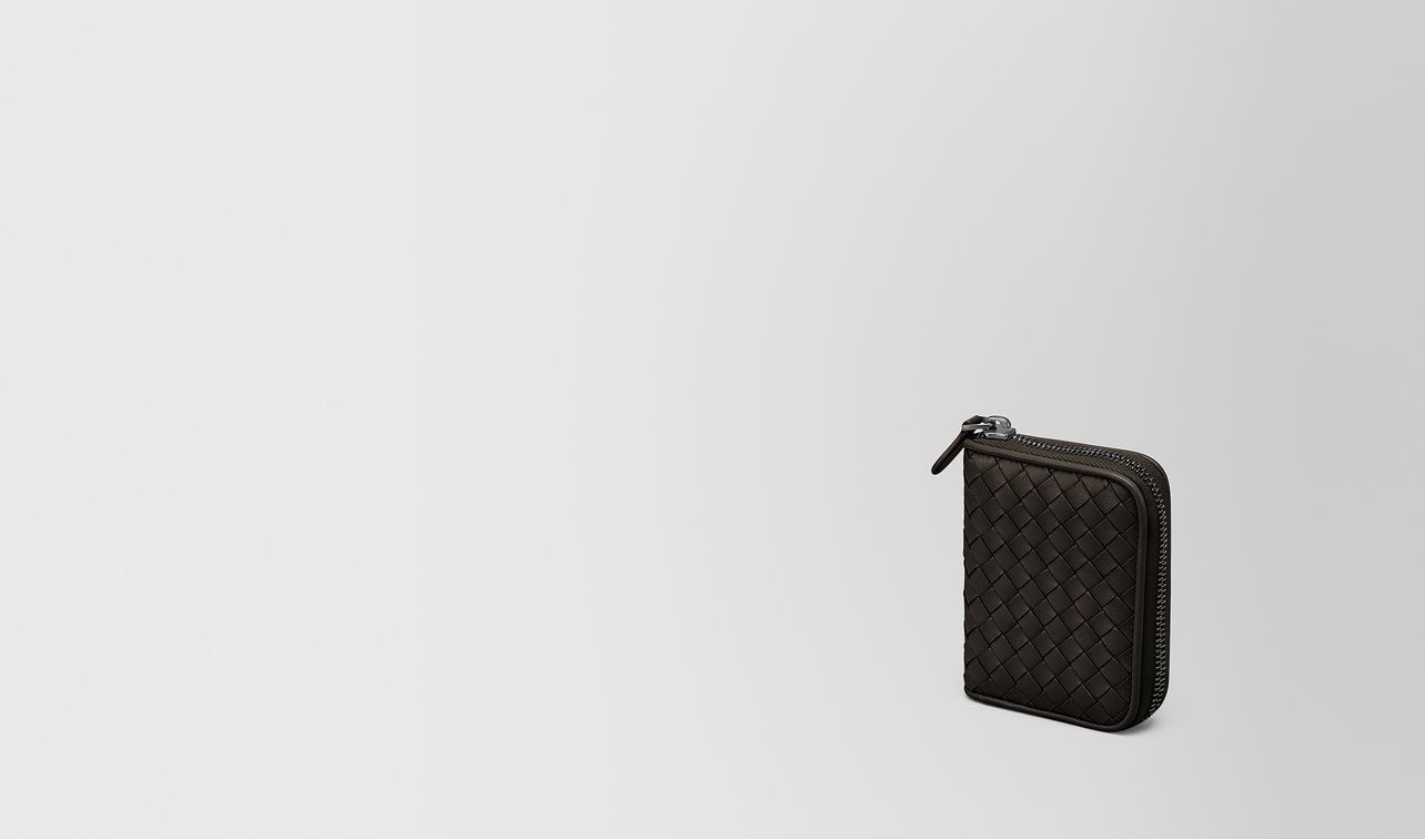 espresso intrecciato nappa coin purse landing