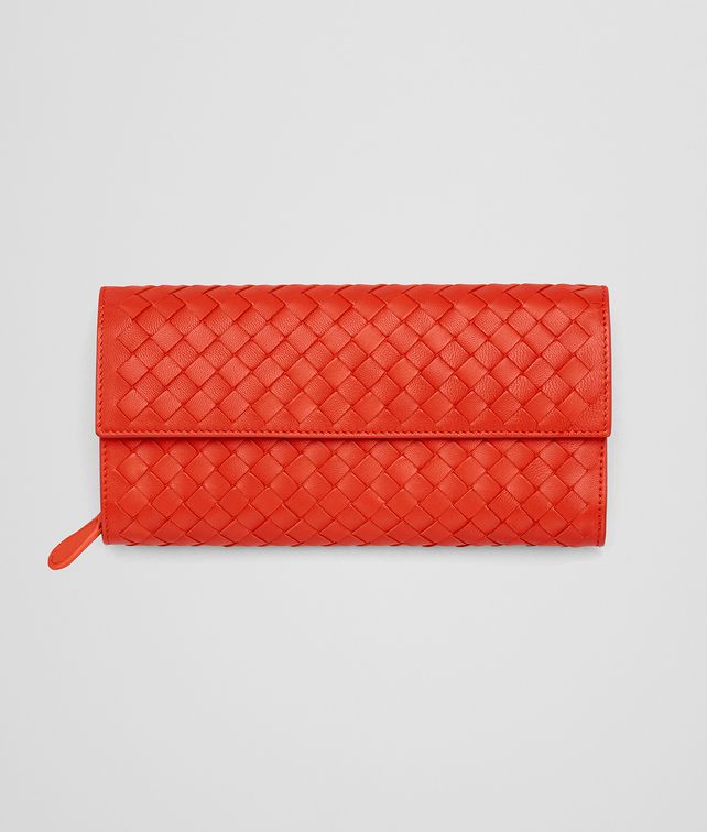 BOTTEGA VENETA PORTEFEUILLE CONTINENTAL EN INTRECCIATO NAPPA VESUVIO Portefeuille continental Femme fp