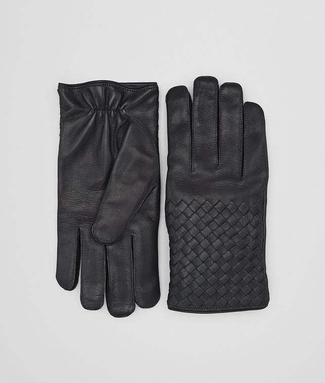 BOTTEGA VENETA GLOVES IN DARK ARDOISE NAPPA Scarves, Gloves & Others Man fp