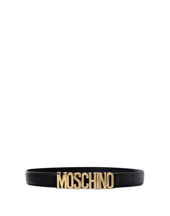 Leather Belt Man MOSCHINO Leather Belt Man MOSCHINO
