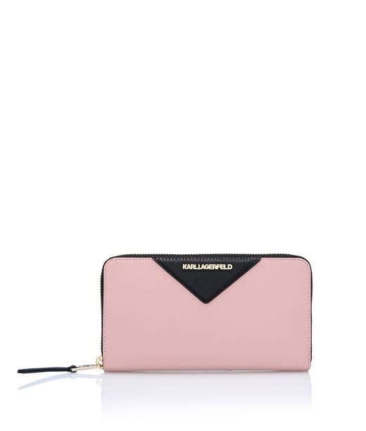 KARL LAGERFELD K/KLASSIK ZIP AROUND WALLET 12_f