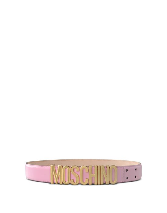 Leather Belt Woman MOSCHINO Leather Belt Woman MOSCHINO