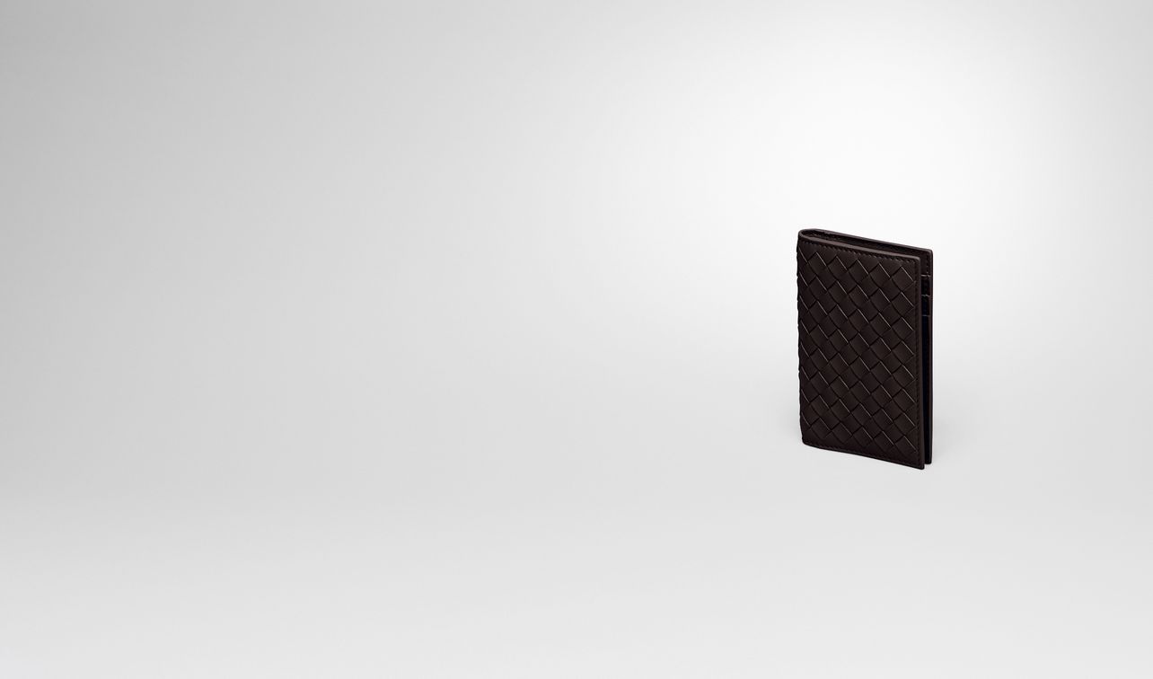 espresso intrecciato card case landing