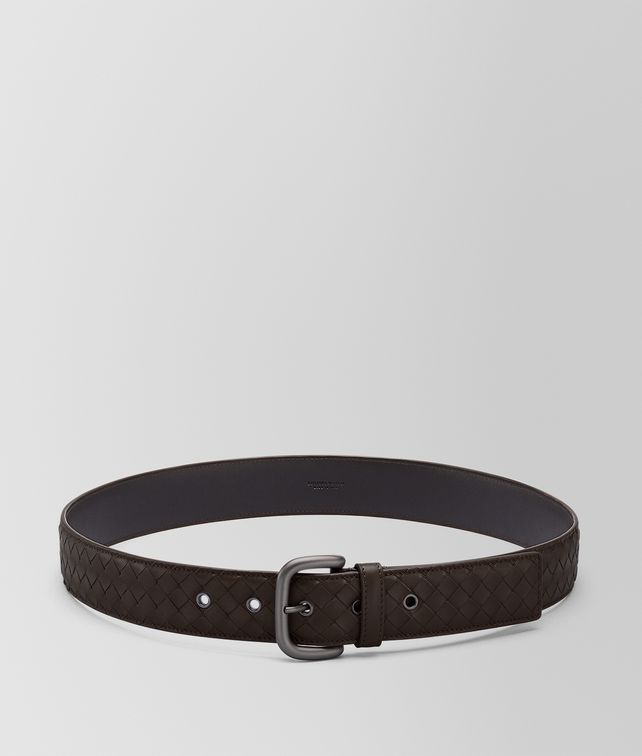 BOTTEGA VENETA BELT IN ESPRESSO INTRECCIATO VN Belt Man fp