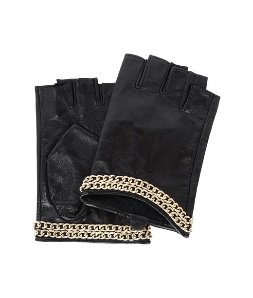 KARL LAGERFELD K/CHAIN FINGERLESS GLOVES 12_f