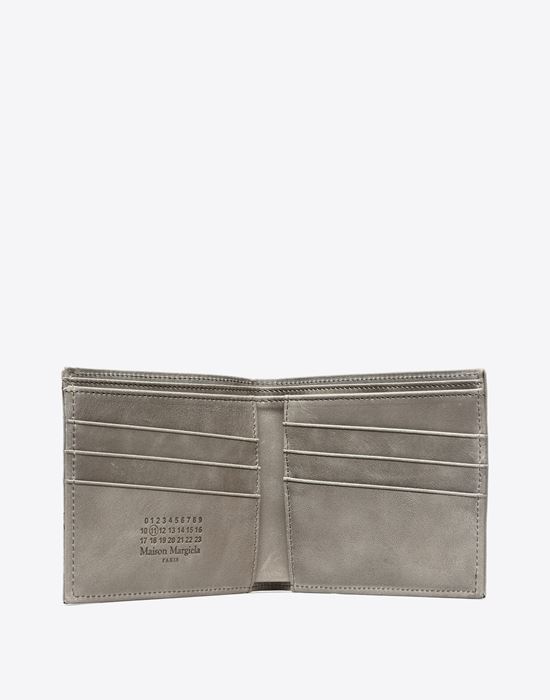 Maison Margiela Paint Drop' Calfskin Wallet Men