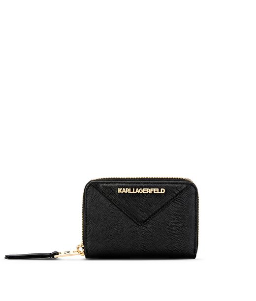KARL LAGERFELD K/KLASSIK SMALL ZIP WALLET 12_f