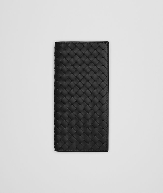 BOTTEGA VENETA CONTINENTAL PORTEMONNAIE AUS INTRECCIATO VN IN NERO Große Portemonnaies Herren fp