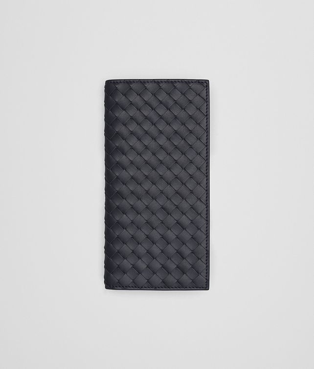 BOTTEGA VENETA CONTINENTAL WALLET IN LIGHT TOURMALINE INTRECCIATO VN Large Wallet Man fp
