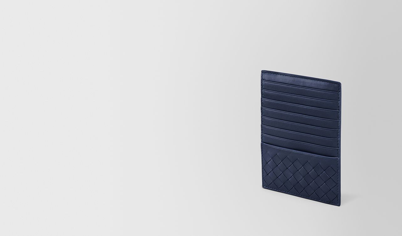 card case in prusse intrecciato calf landing