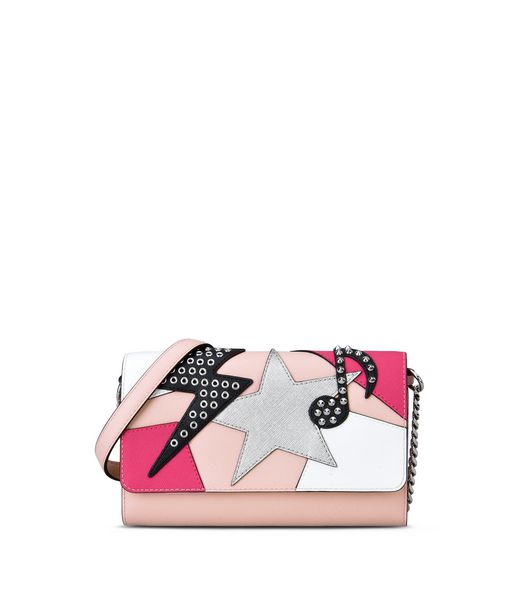 KARL LAGERFELD K/PATCHWORK CHAIN WALLET 12_f