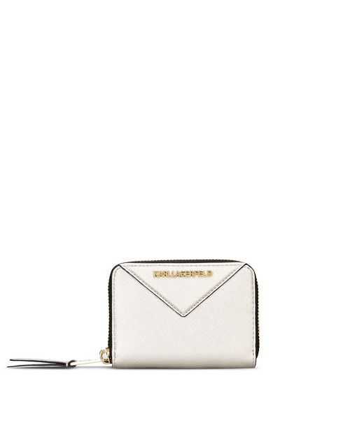 KARL LAGERFELD K/KLASSIK SMALL ZIP WALLET 12_f