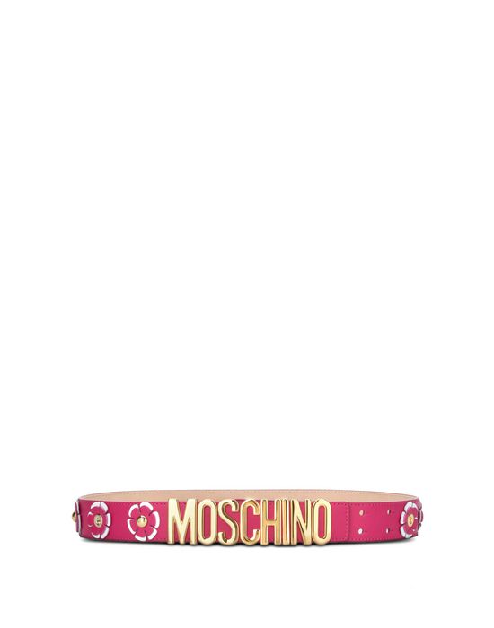 Leather Belt Woman MOSCHINO Leather Belt Woman MOSCHINO