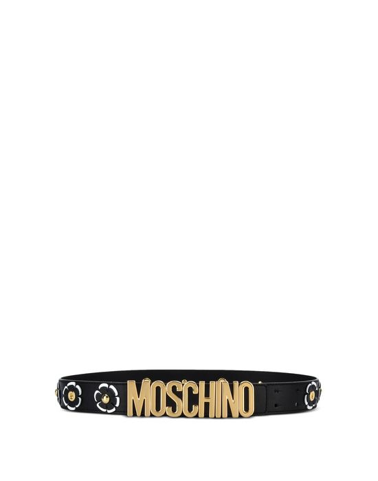 Leather Belt Woman MOSCHINO Leather Belt Woman MOSCHINO