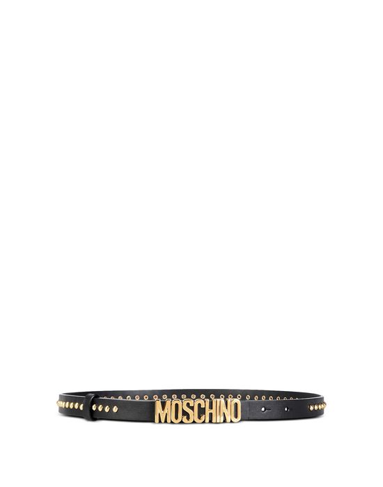 Leather Belt Woman MOSCHINO Leather Belt Woman MOSCHINO