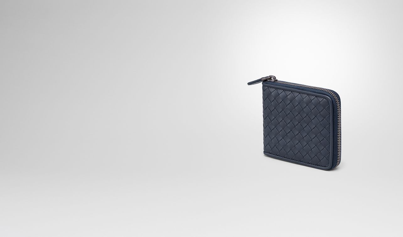 zip around wallet in denim intrecciato vn landing