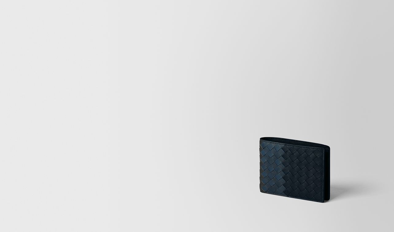 multicolor intrecciato club lamb wallet landing