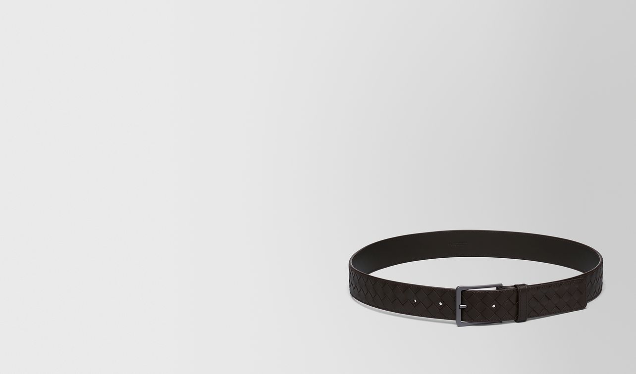 belt in espresso intrecciato vn landing