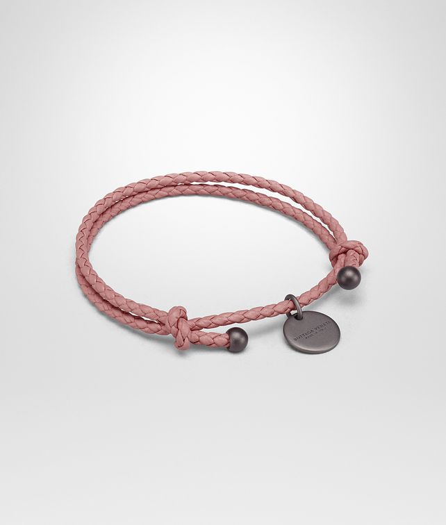 BOTTEGA VENETA BRACELET IN BOUDOIR INTRECCIATO NAPPA LEATHER Keyring or Bracelets E fp