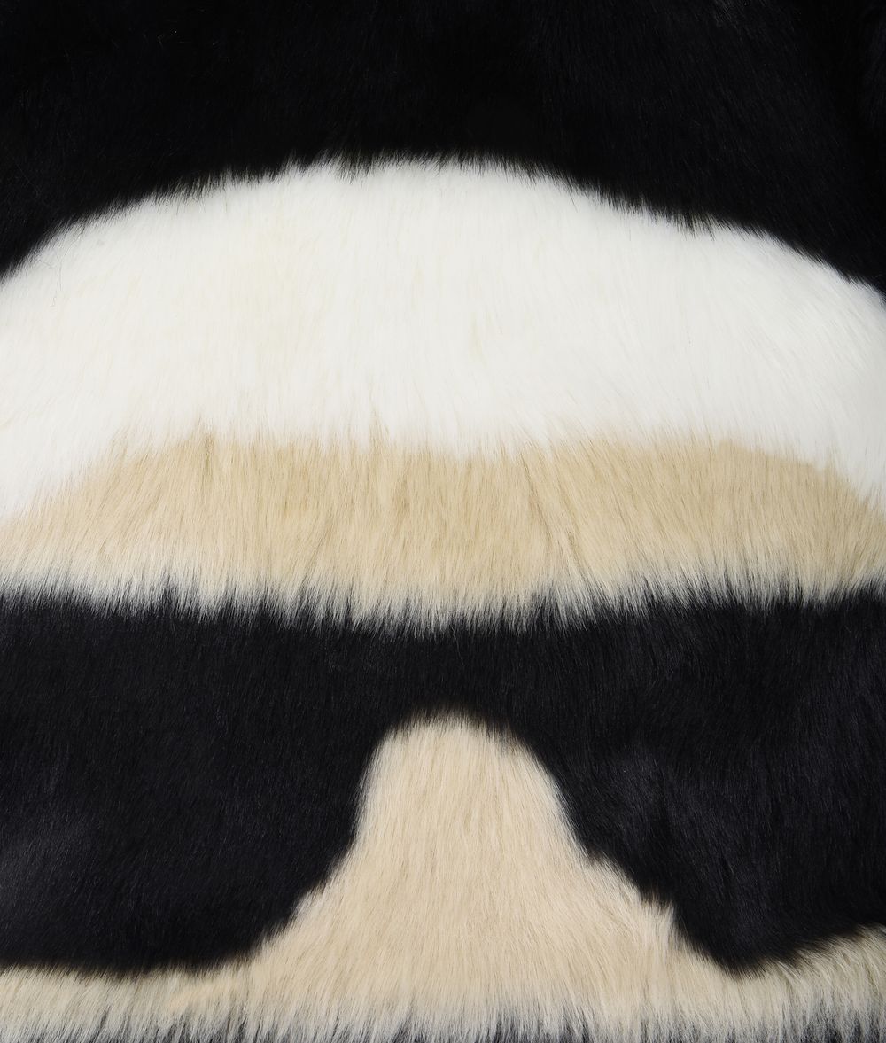 KARL LAGERFELD K/Ikonik Faux Fur Scarf Scarf Woman r