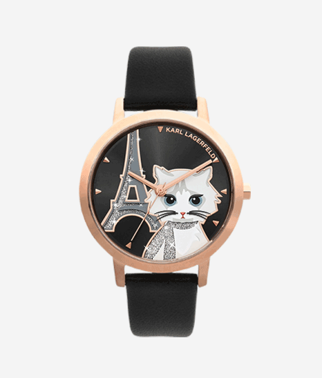 KARL LAGERFELD Choupette In Paris Watch G