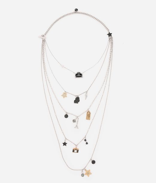 KARL LAGERFELD Collier Love From Paris à plusieurs rangs 12_f