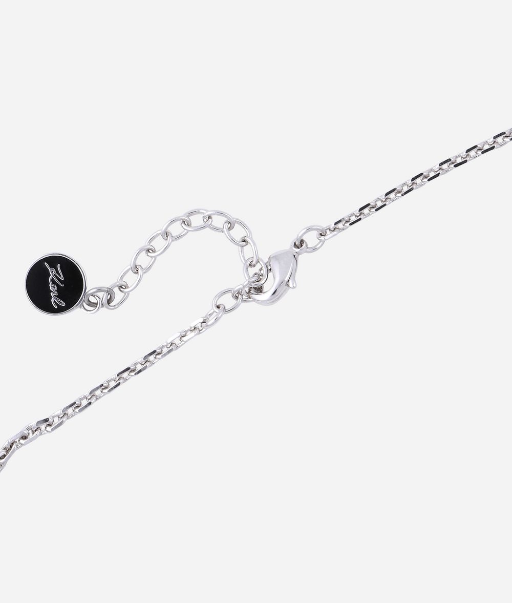 KARL LAGERFELD Bracelet avec pendentif Choupette argenté Bracelet Femme d