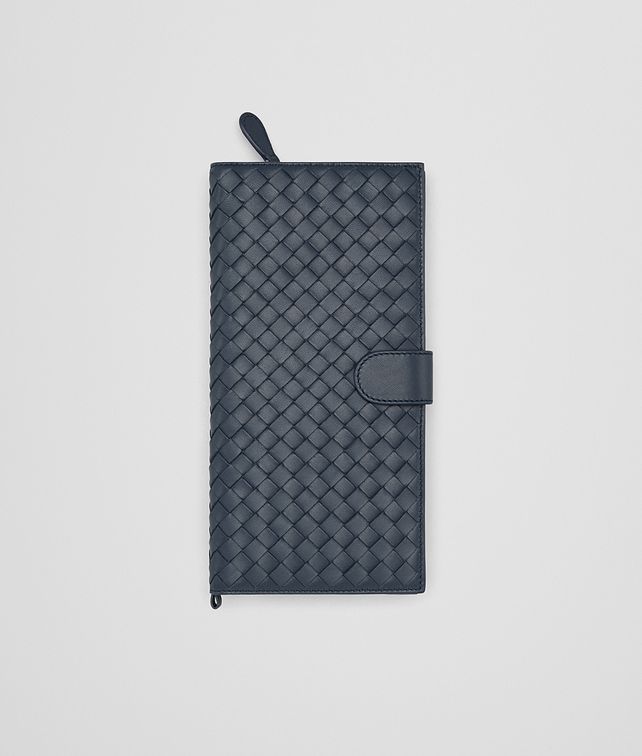 BOTTEGA VENETA デニム イントレチャート ナッパ ドキュメントケース その他レザーアクセサリー E fp