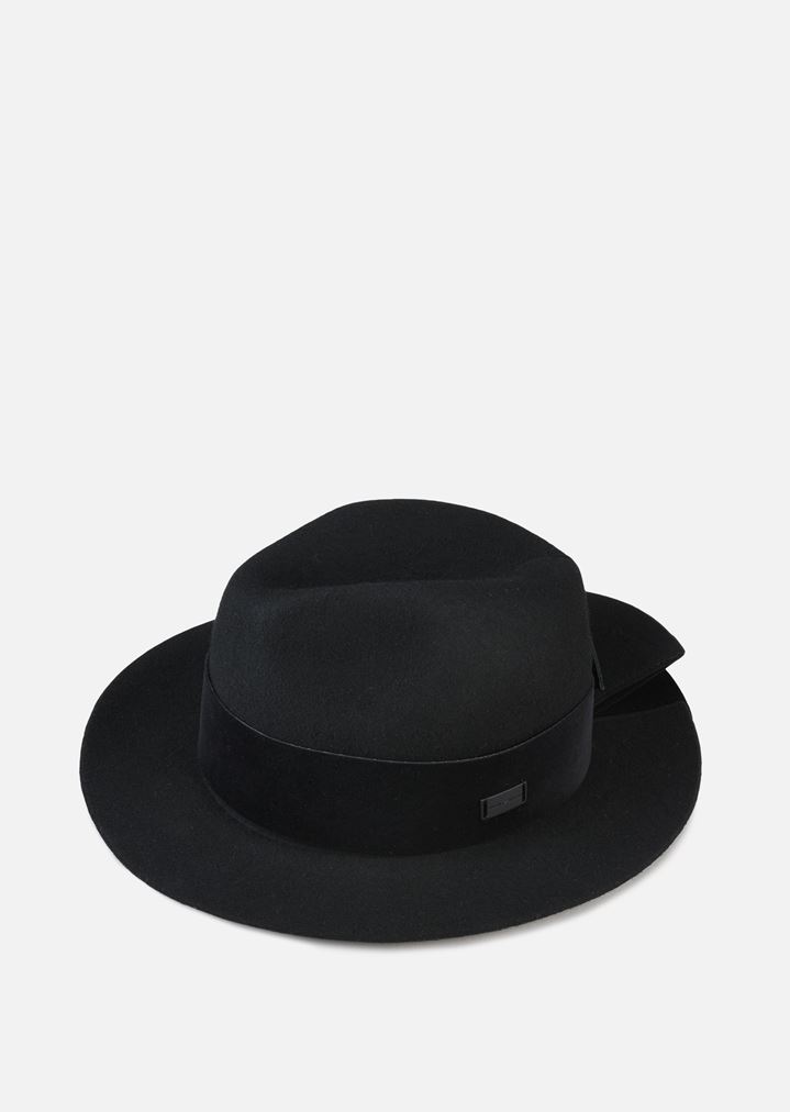 leather buckle hat