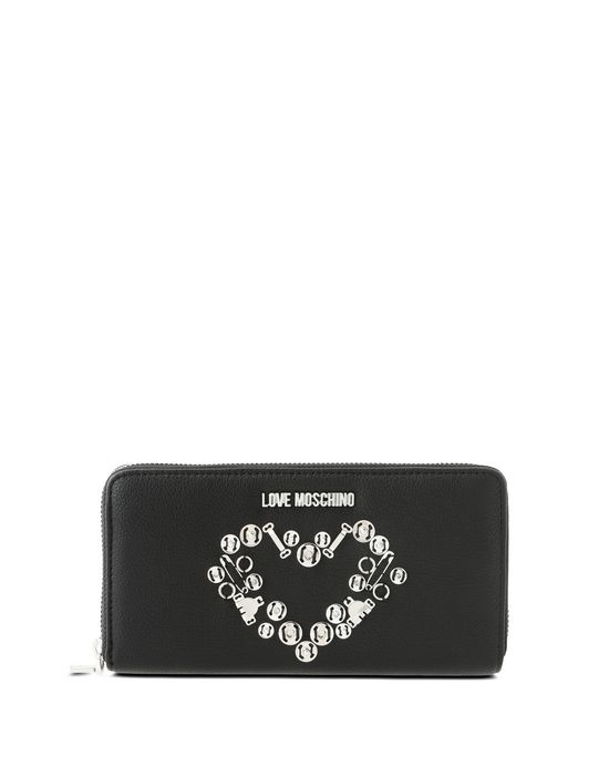 LOVE MOSCHINO Wallets in Black | ModeSens