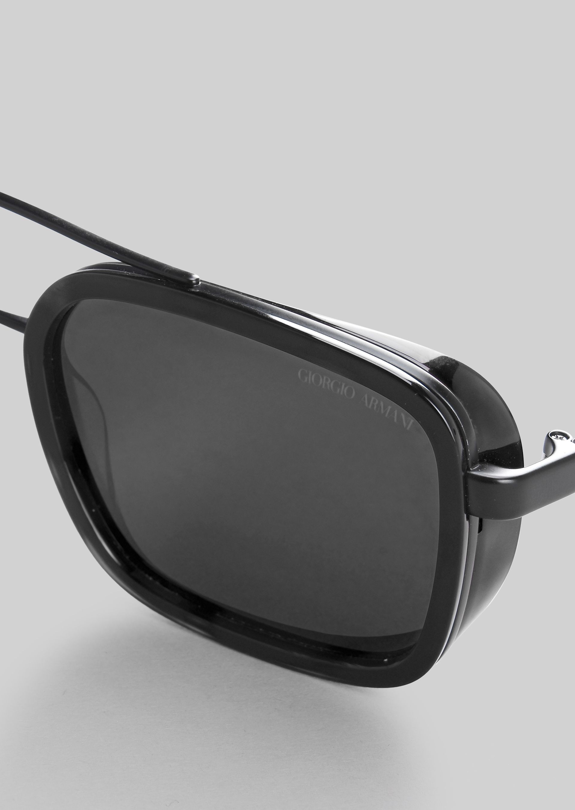 Square Frame Acetate Sunglasses Man Giorgio Armani