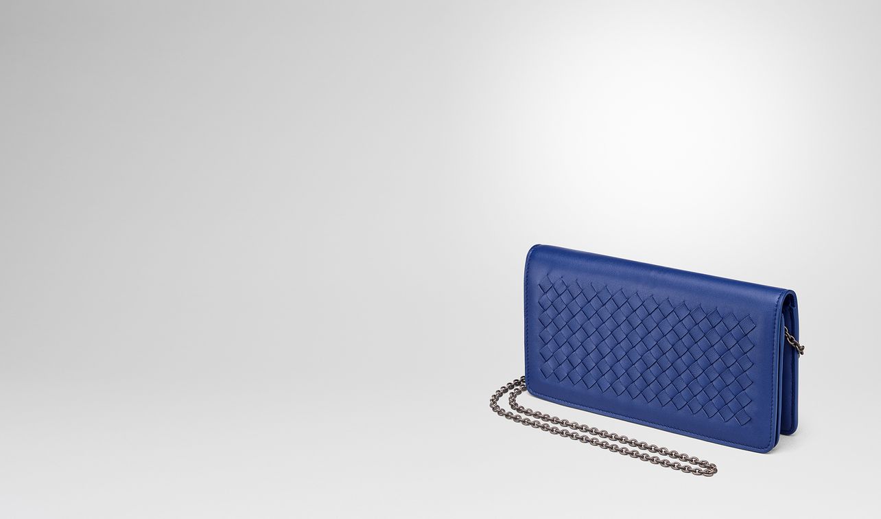 cobalt intrecciato nappa continental wallet landing