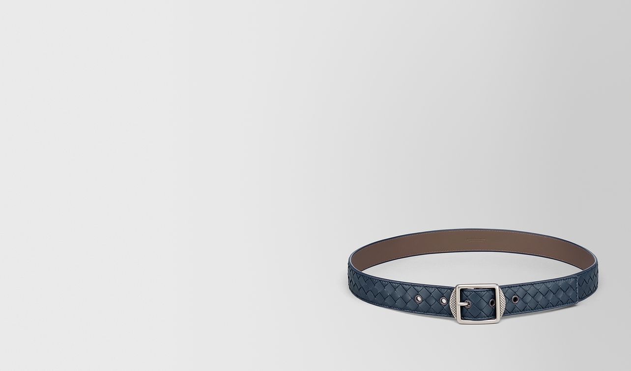 denim intrecciato nappa belt landing