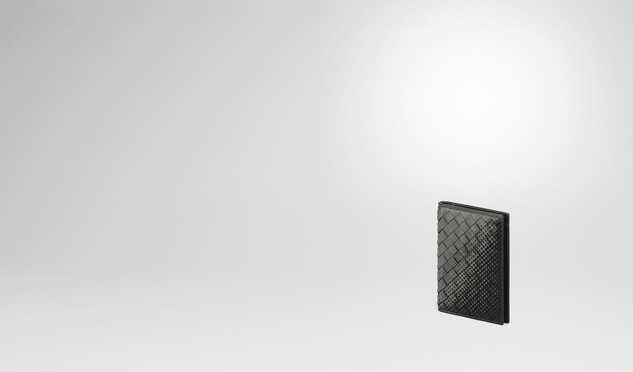 light grey intrecciato nappa card case landing