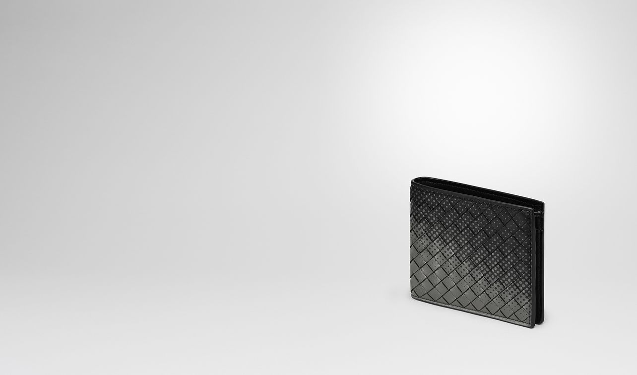 nero intrecciato nappa wallet landing